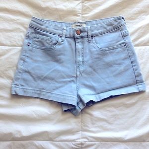Forever 21 Light Blue Shorts NWOT